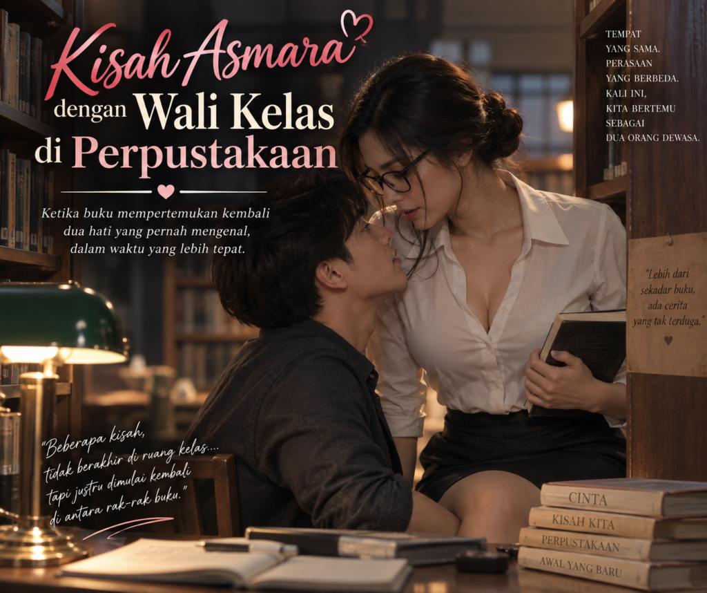 Kisah Asmara dengan Wali Kelas di Perpustakaan