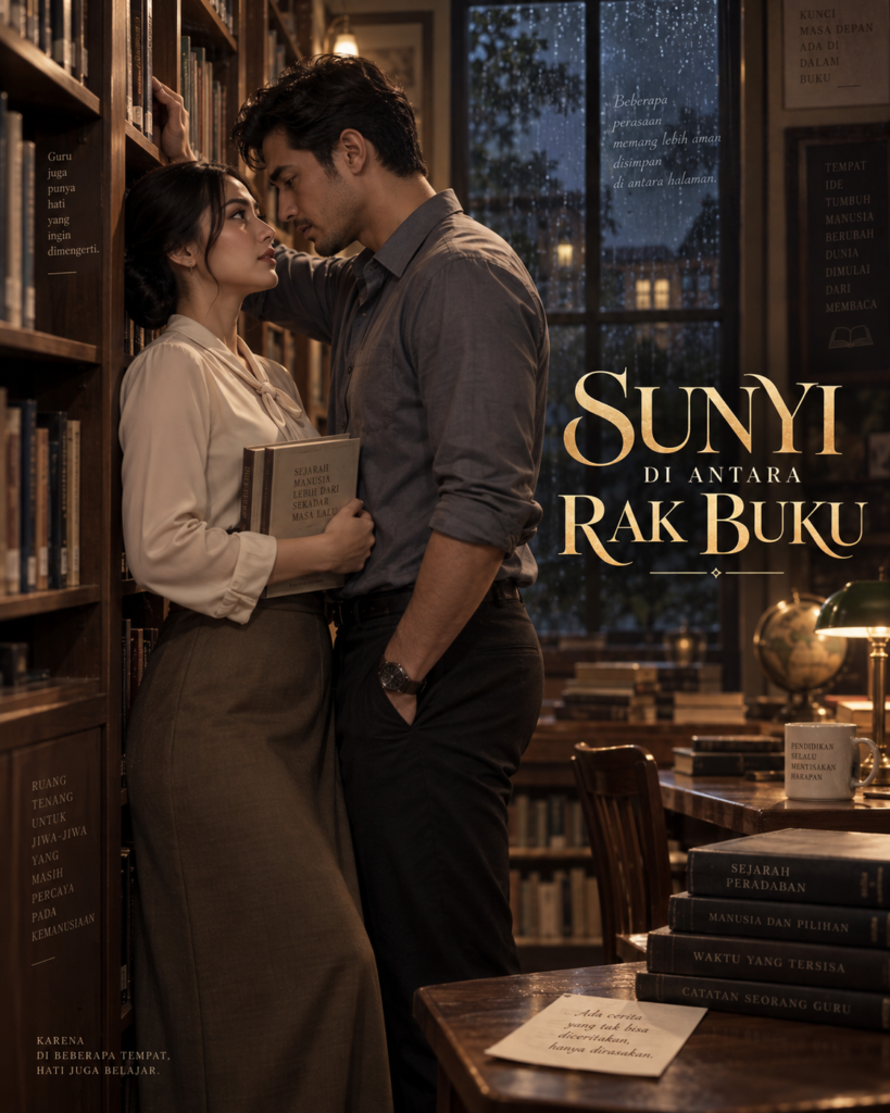 Sunyi di Antara Rak Buku